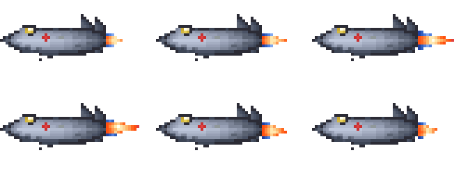 J-20 Sprite Sheet